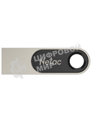 Флешка USB Netac U278 (NT03U278N-016G-20PN), 16Gb, USB 2.0, R/W 50/10, серебристый/черный