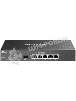 Маршрутизатор TP-Link Gigabit multi-WAN VPN router, 1 Gb SFP WAN,1 Gb RJ-45 WAN, 2 Gb WAN/LAN, 2 Gb fixed LAN ports
