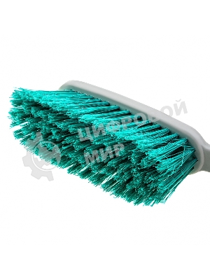 Щетка-сметка Home Palisad 270 мм, бирюзовая щетина