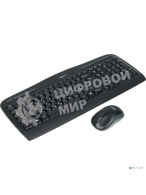 Комплект клавиатура + мышь Logitech MK330 клав:черный мышь:черный USB беспроводная Multimedia