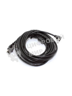Кабель USB 2.0 на USB-B угол вниз 5 м