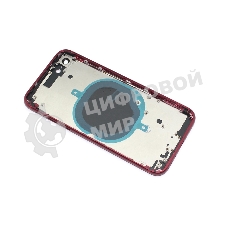 Задняя крышка (корпус) в сборе с рамкой для Apple iPhone SE3 красный