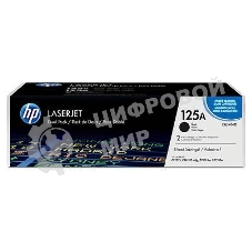 Картридж лазерный HP CB540AD черный двойная упаковка для CLJ CP1215/CP1515/CP1518 2 х 2200стр.