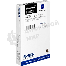 Картридж струйный Epson T04C (C13T04C140) черный (2900 стр.) для WF-C8190DW/WF-C8690DWF