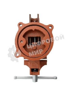 Тиски слесарные Sparta 100мм поворотные с наковальней