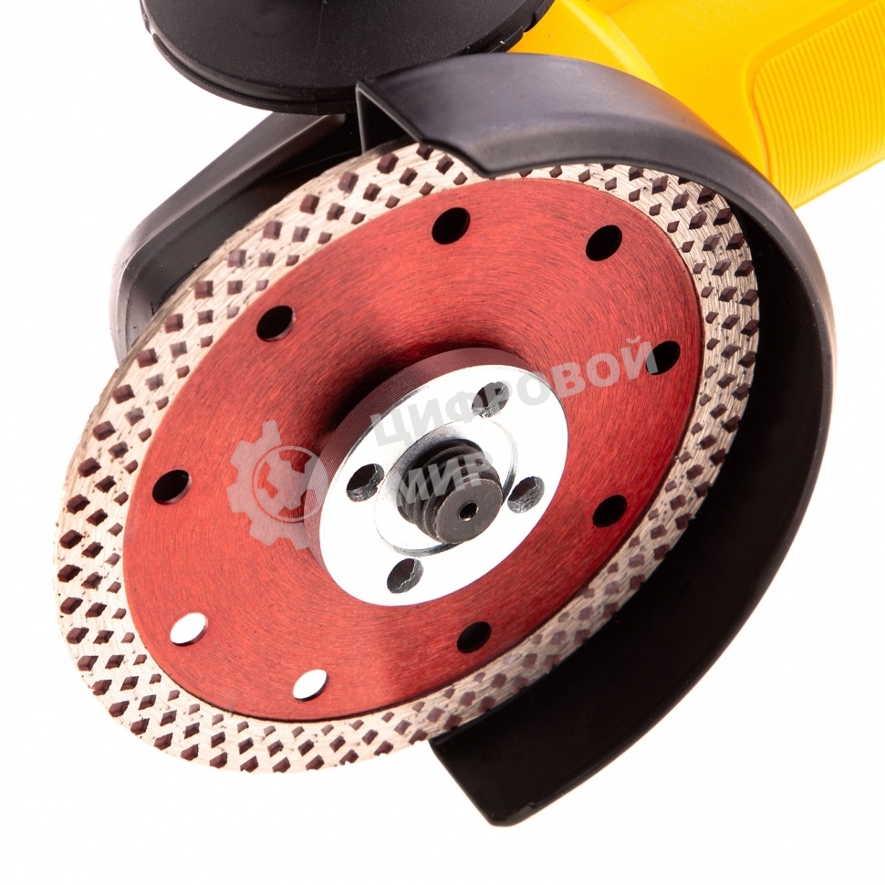 Диск алмазный отрезной Matrix сплошной, 115 х 22,2 мм, сухое/мокрое резание