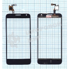 Сенсорное стекло (тачскрин) для Alcatel Idol 2 mini S 6036Y черное