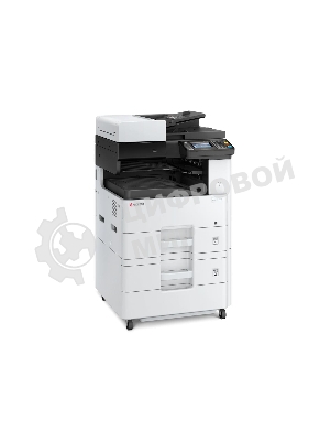 МФУ лазерное Kyocera Ecosys M4125idn (1102P23NL0), A3, ч/б, печ. до 25 стр/мин. (А4) до 12 стр/мин. (А3), скан. до 50 стр/мин., 1200 x 1200 dpi (печать) 600x600dpi (скан.), USB, RJ-45, NFC, Air Print, Mopria