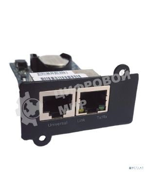 Карта SNMP удаленного управления РСК-ПМКАРД карта удаленного управления для 1-фазных ИБП СайберЭлектро (Изготовлено в РФ)