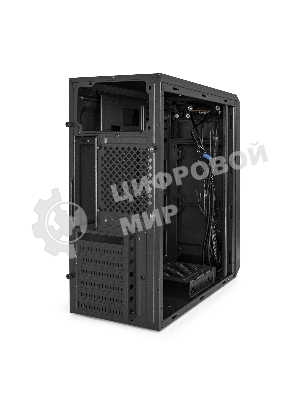 Компьютерный корпус Miditower ExeGate XP-332UC (ATX, без БП, 2хUSB 3.0/1хTypeC, аудио, черный)