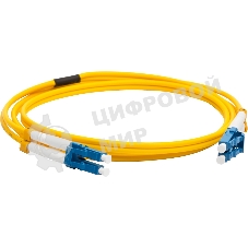 Кабель Патч-корд LANMASTER LAN-2LC-2LC/SU-1.0 2x9/125 OS1/OS2 LC дуплекс-LC дуплекс 1м LSZH оранжевый