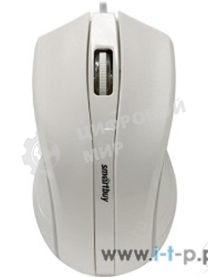 Мышь проводная Smartbuy ONE 338 белая SBM-338-W