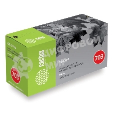 Картридж лазерный Cactus CS-C703 черный (2000 стр.) для Canon LBP2900/LBP3000