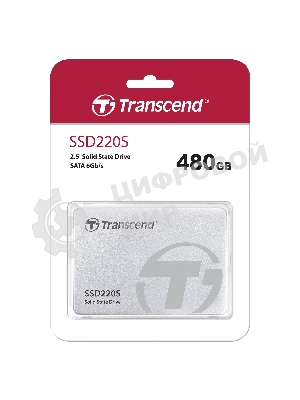 Накопитель SSD Transcend 220S, 480GB, 2.5