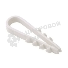 Дюбель хомут IEK UHH35-5-10-100 5-10 мм нейлон белый d=5 мм (100 шт)