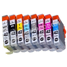 Набор струйных картриджей NVPrint для Canon CLI-42 (NV-6384B010) 8 цветов для Canon Pixma PRO-100, 100S