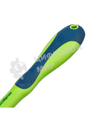 Ключ трещотка Сибртех двухкомпонентная рукоятка 3/8