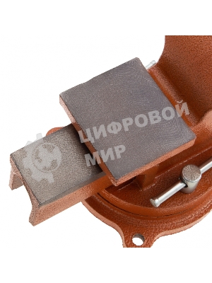 Тиски слесарные Sparta 100мм поворотные с наковальней