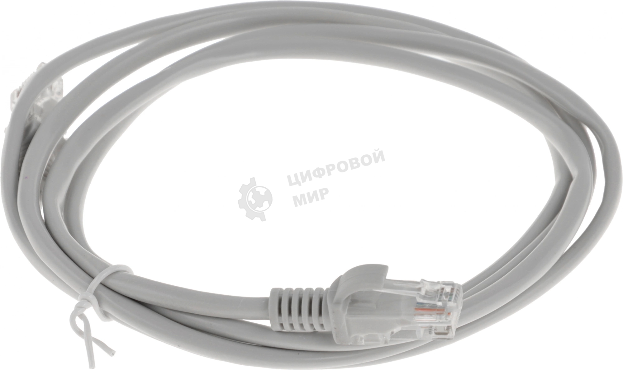 Патч-корд Premier 5-970 1Gbит/с UTP 4 пары cat5E CCA molded 1.5м серый RJ-45 (m)-RJ-45 (m)