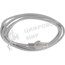 Патч-корд Premier 5-970 1Gbит/с UTP 4 пары cat5E CCA molded 1.5м серый RJ-45 (m)-RJ-45 (m)