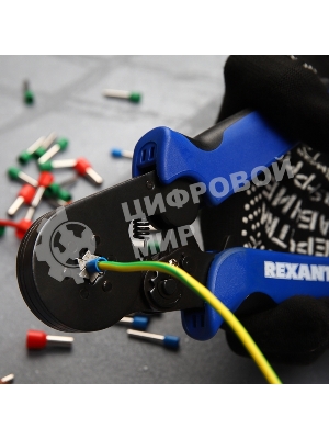 Кримпер Rexant HT-866 для обжима штыревых наконечников 0.08-6.0 мм²