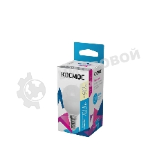 Лампа светодиодная Космос LED BASIC GL45 10.5Вт 220В E14 3000К