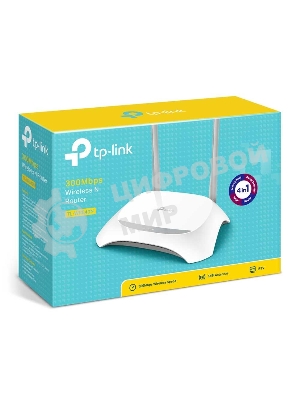 Роутер беспроводной TP-Link TL-WR840N N300 10/100BASE-TX белый