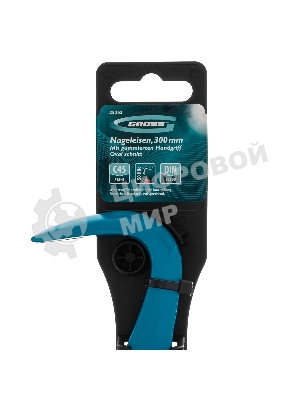 Лом-гвоздодер Gross обрезиненная рукоятка, 300x22x14 мм