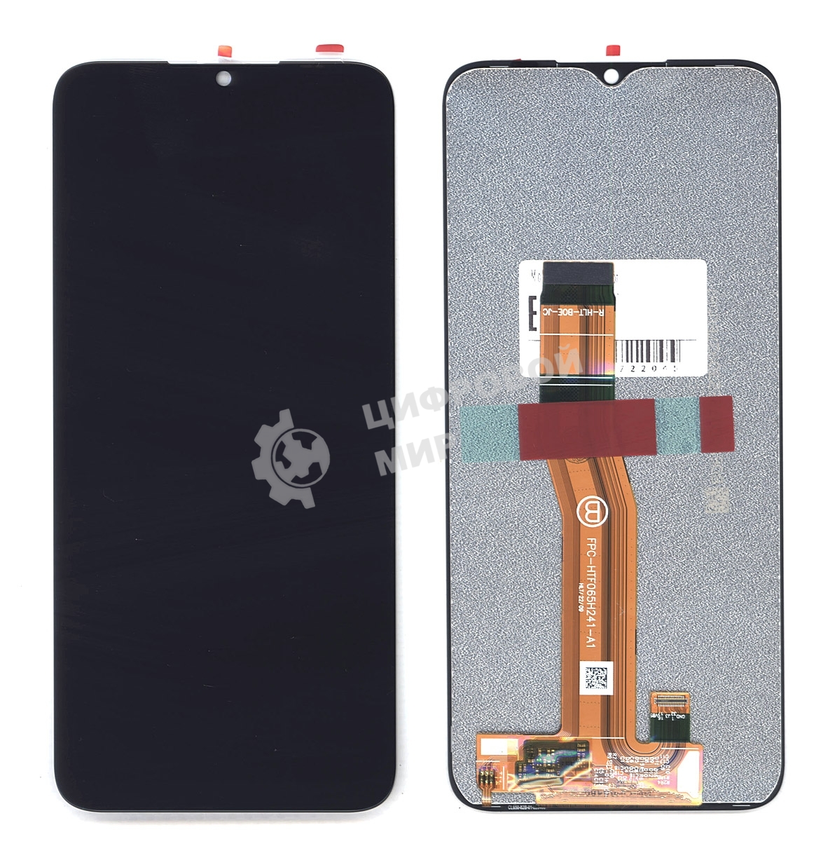 Дисплей (модуль) для Honor X6, Honor X8 5G в сборе с тачскрином черный