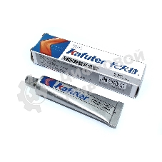 Высокотемпературный силиконовый герметик Kafuter K-583 серебристый 55 грамм