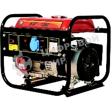 Бензогенератор КАЛИБР БЭГ-1200 1.2кВА 220В 87см3 5л 25кг