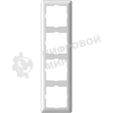 Рамка 4-м W59 бел. SchE KD-4-18 (КД-4-18)