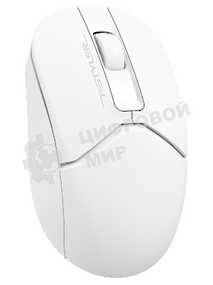 Мышь беспроводная A4Tech Fstyler FB12 белый, 1200 dpi, радиоканал, Bluetooth, USB, кнопки - 3