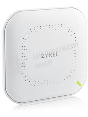 Точка доступа Zyxel NebulaFlex NWA50AX PRO, WiFi 6, 802.11a/b/g/n/ac/ax (2,4 и 5 ГГц), MU-MIMO, антенны 3x3, до 575+2400 Мбит/с, 1xLAN 2.5GE, PoE, без поддержки Captive portal и WPA-Enterprise, защита от 4G/5G, БП в комплекте