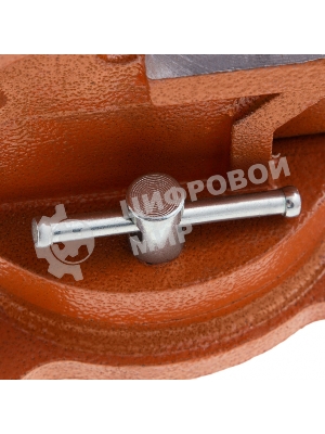 Тиски слесарные Sparta 100мм поворотные с наковальней