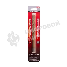 Сверло по металлу Matrix, 12 мм, HSS, нитридтитановое покрытие, цилиндрический хвостовик