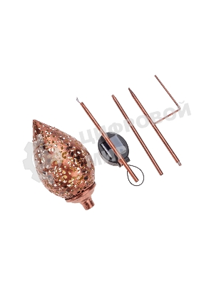 Светильник грунтовый Rexant Фатих, 3000К, встроенный аккумулятор, солнечная панель, коллекция Стамбул