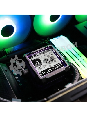 Водяное охлаждение для процессора Thermalright Frozen Warframe Pro 360 черный ARGb (360мм, черный, ARGb/Fans: 3x120мм, 70.84CFM, 29.8dBA, 2000RPM/Pump height 60мм, 23dBA, 3000RPM, Rad thickness 27mm/S: 1200, 1700, 1851, 2011, 2066, 115X, AM4, AM5)