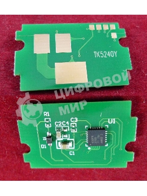 Чип для Kyocera Ecosys P5026cdn/M5526cdn(TK5240Y) Yellow 3K (ELP, Китай)