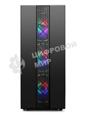 Компьютерный корпус Accord ACC-CL290B черный без БП ATX 2xUSB2.0 1xUSB3.0 audio