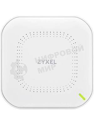 Точка доступа Zyxel NebulaFlex NWA50AX PRO, WiFi 6, 802.11a/b/g/n/ac/ax (2,4 и 5 ГГц), MU-MIMO, антенны 3x3, до 575+2400 Мбит/с, 1xLAN 2.5GE, PoE, без поддержки Captive portal и WPA-Enterprise, защита от 4G/5G, БП в комплекте