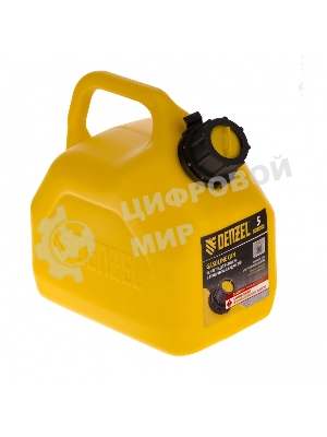 Канистра для ГСМ Denzel премиум, 5л 53128