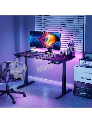 Столешница Cactus CS-DT-RGb-HEX 120x60x2.8 см черный