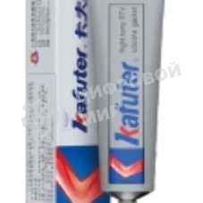 Высокотемпературный силиконовый герметик Kafuter K-583 серебристый 55 грамм