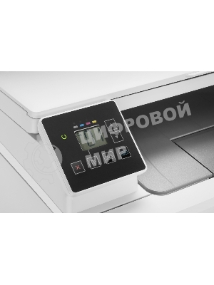 МФУ лазерное HP Color LaserJet Pro MFP M182n (7KW54A), A4, цветной, печ. до 16 стр/мин., 600 x 600 dpi (печать) 1200x1200dpi (скан.), USB, RJ-45, Air Print, Mopria