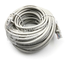 Патч-корд Buro UTP-5E-15M-G-LSZH UTP серый cat.5e RJ-45 (m)-RJ-45 (m) 15м