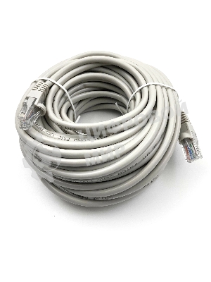 Патч-корд Buro UTP-5E-15M-G-LSZH UTP серый cat.5e RJ-45 (m)-RJ-45 (m) 15м