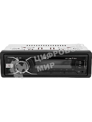 Автомагнитола ACV AVS-601UBM, 1 DIN, Bluetooth, USB Type-A, AUX, пульт ДУ