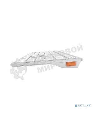 Клавиатура беспроводная A4Tech Fstyler FBX50C, USB, Bluetooth/Радиоканал, белый