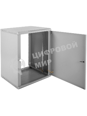 Шкаф телеком. настенный разборный 12U (600х650) дверь металл (ШРН-Э-12.650.1)